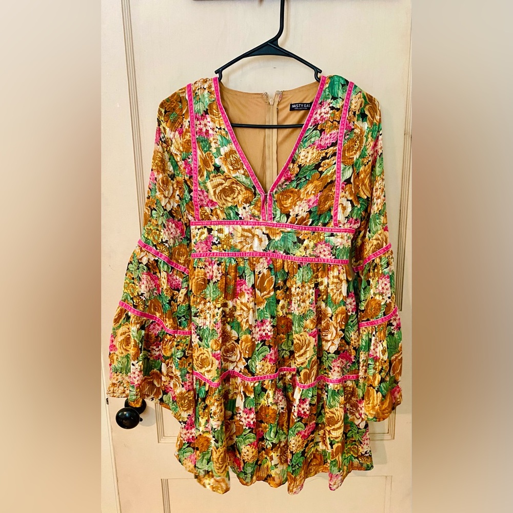 Nasty Gal Collection Floral Dress